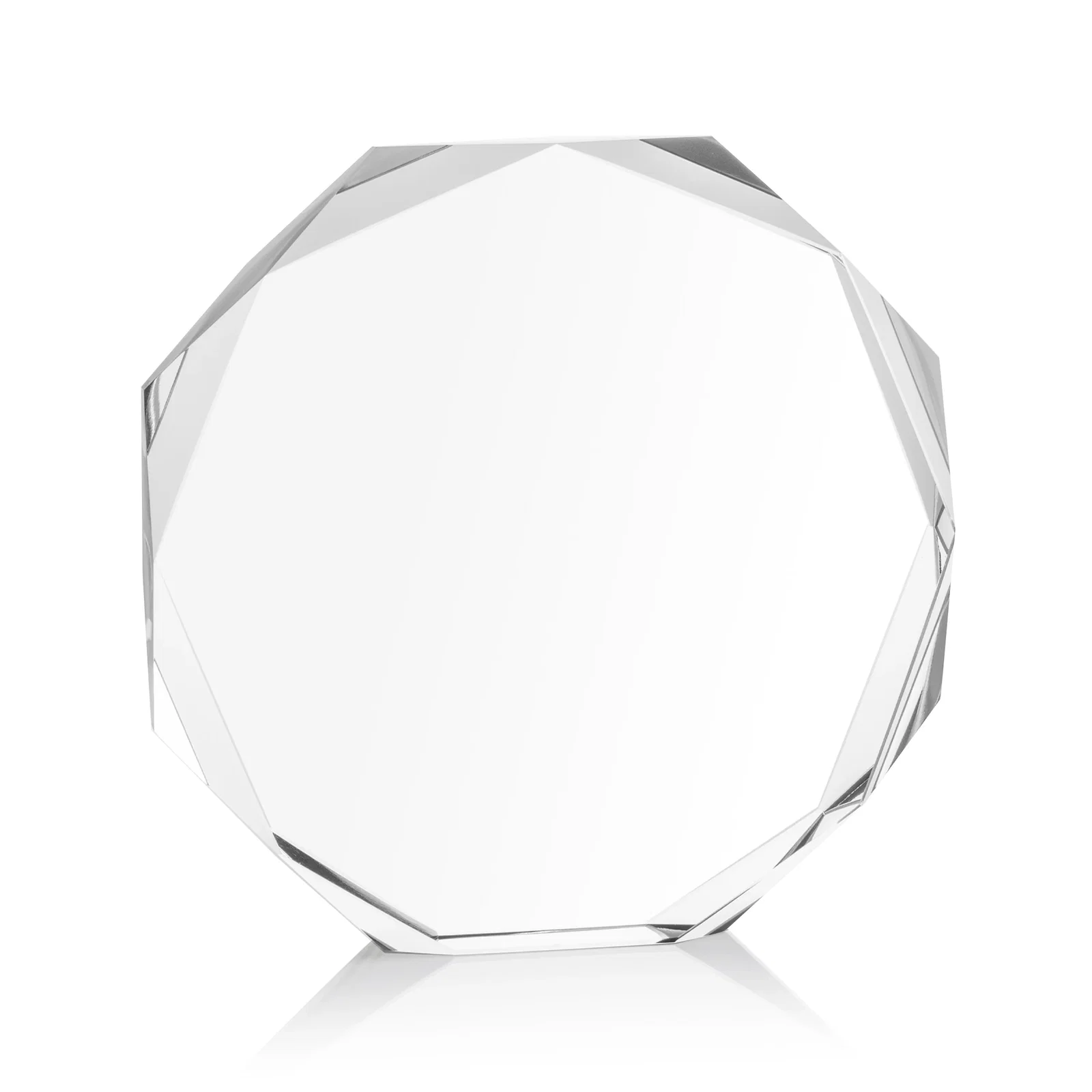 Branded Precision-Cut Optical Crystal Gemstone Award, awards for donor appreciation