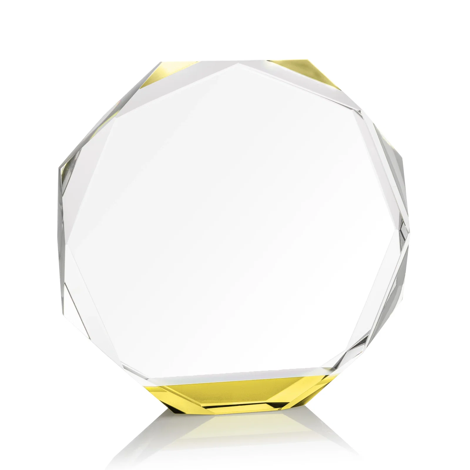 Branded Precision-Cut Optical Crystal Gemstone Award, awards for volunteer appreciation