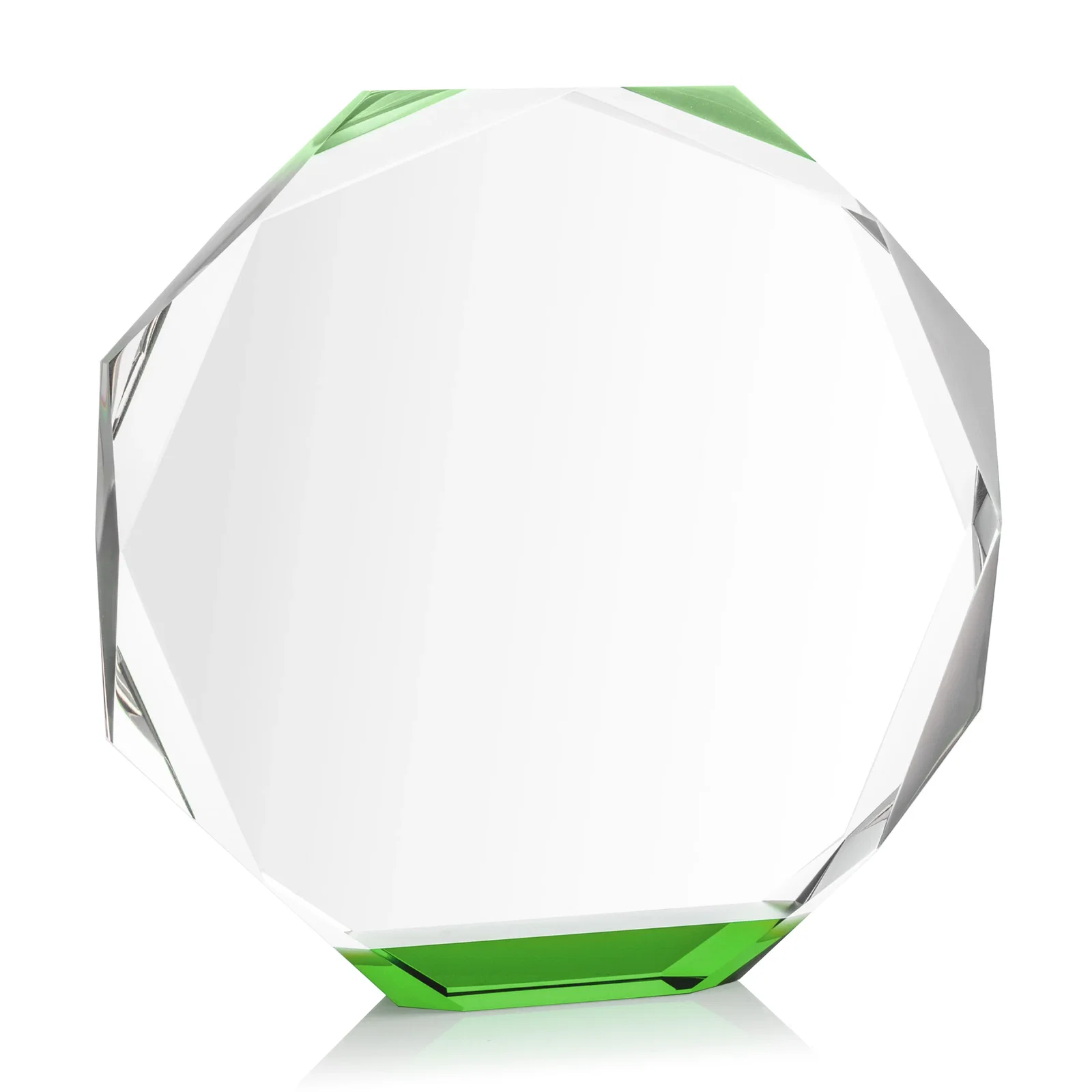 Custom printed Precision-Cut Optical Crystal Gemstone Award, awards for corporate award ceremonies