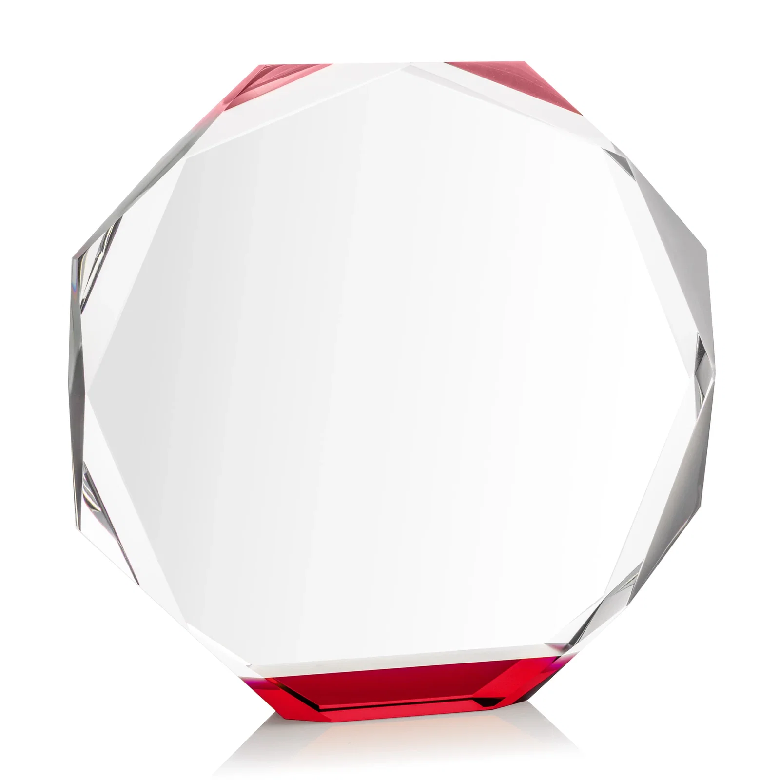Custom printed Precision-Cut Optical Crystal Gemstone Award, awards for graduation ceremonies