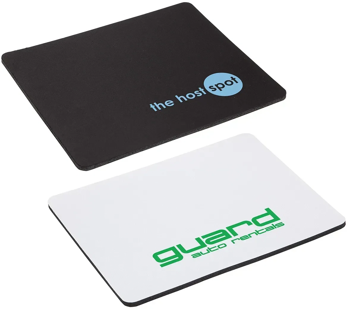 Promotional mouse pad shown in a second color option