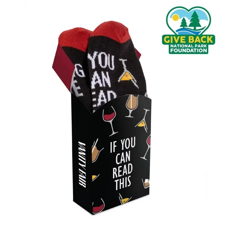 ACE Cocktail Themed Socks in Flip Top Box — view 2