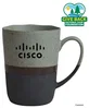 ACE Rustic 3-Tone Porcelain Mug in Cement