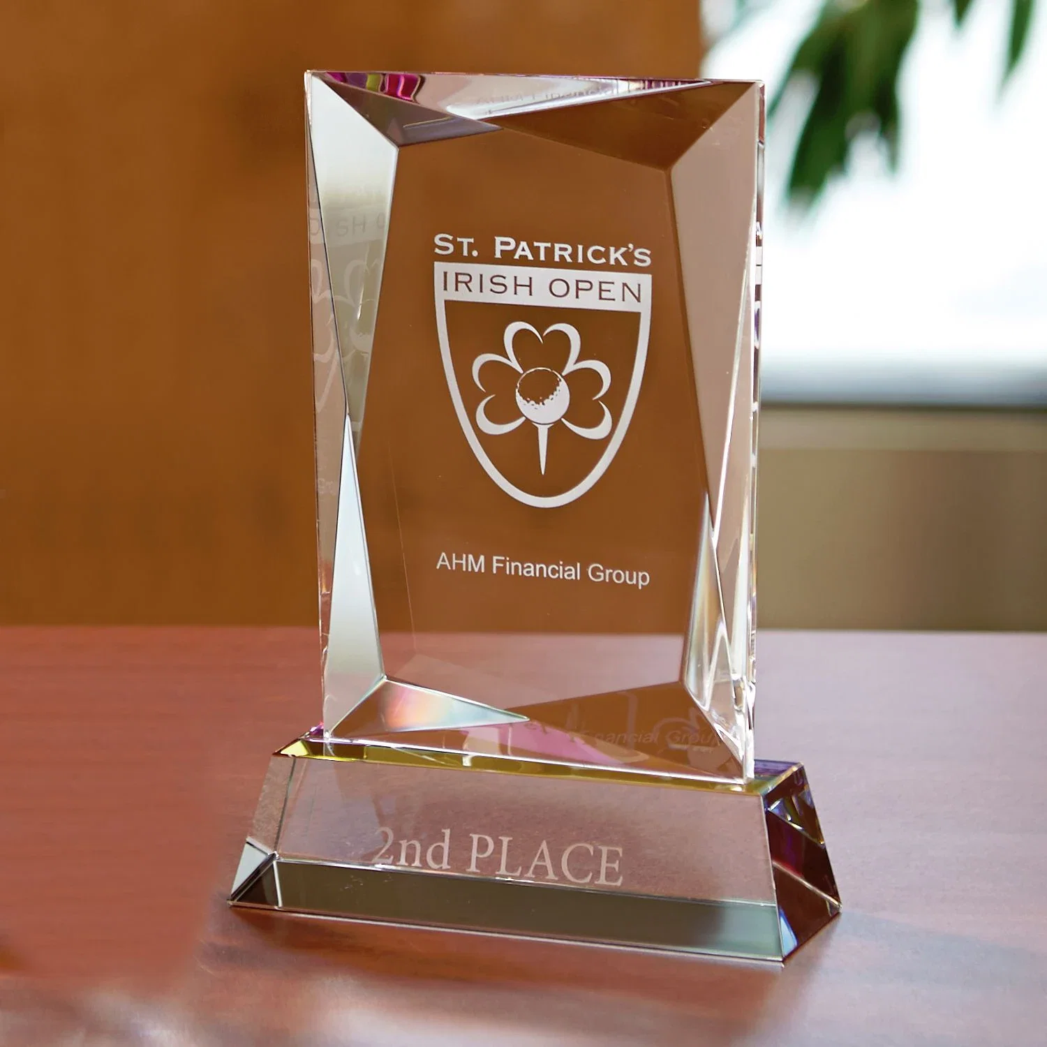 Achievement Dichroic- Medium Award — Clear — view 2