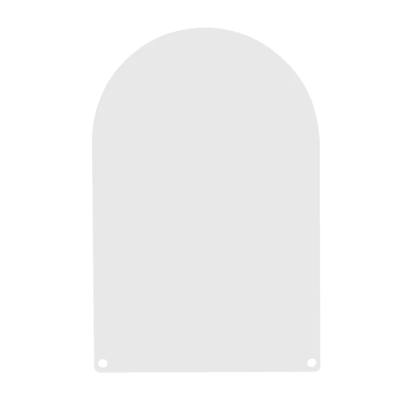 Side angle showing the thickness of the cut panel