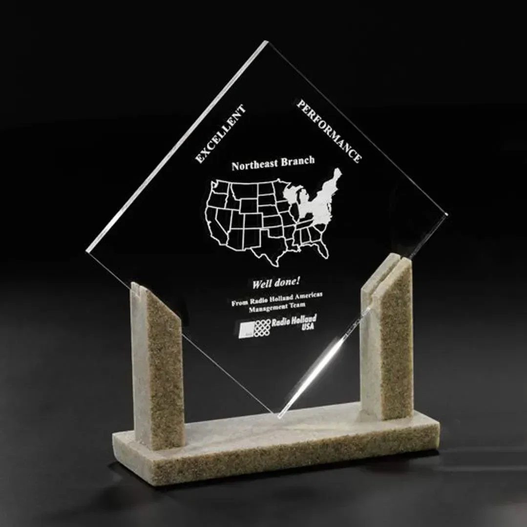 Acrylic Diamonds Award — view 2