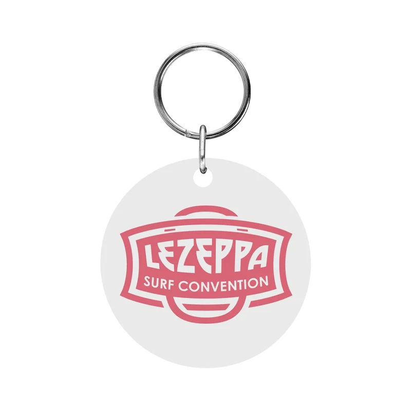 Acrylic Key Tag - Circle — view 2