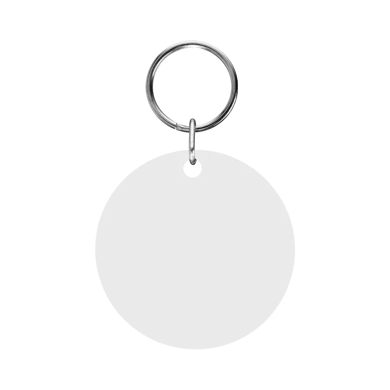 Acrylic Key Tag - Circle — view 3