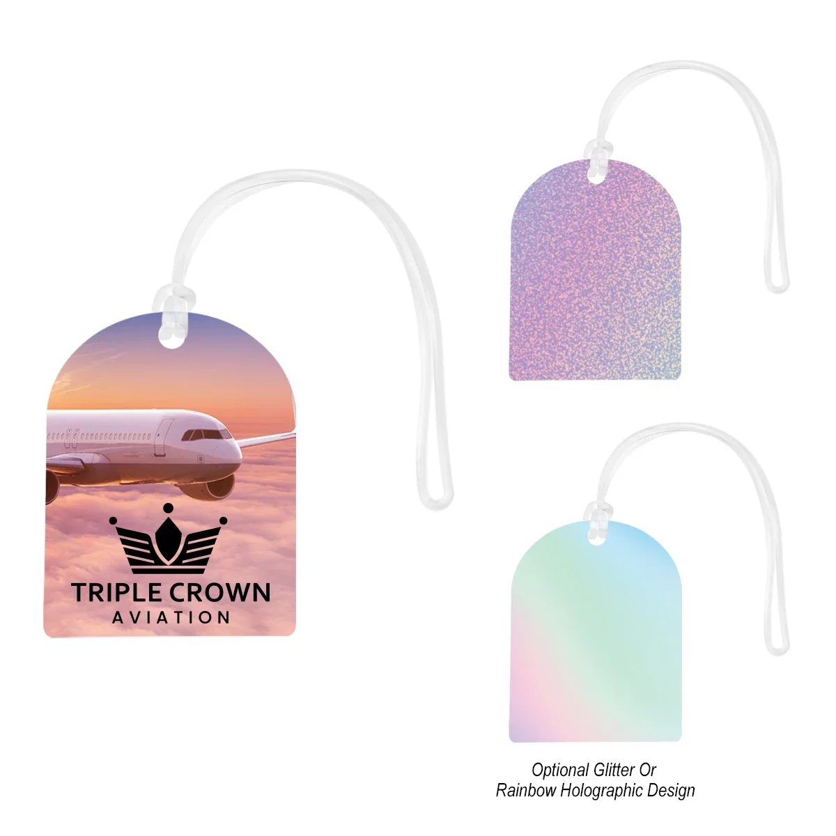 Acrylic Luggage Tag — view 3