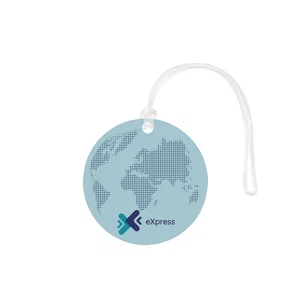Acrylic Luggage Tag - Circle