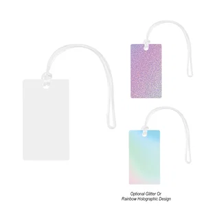 Acrylic Luggage Tag - Rectangle