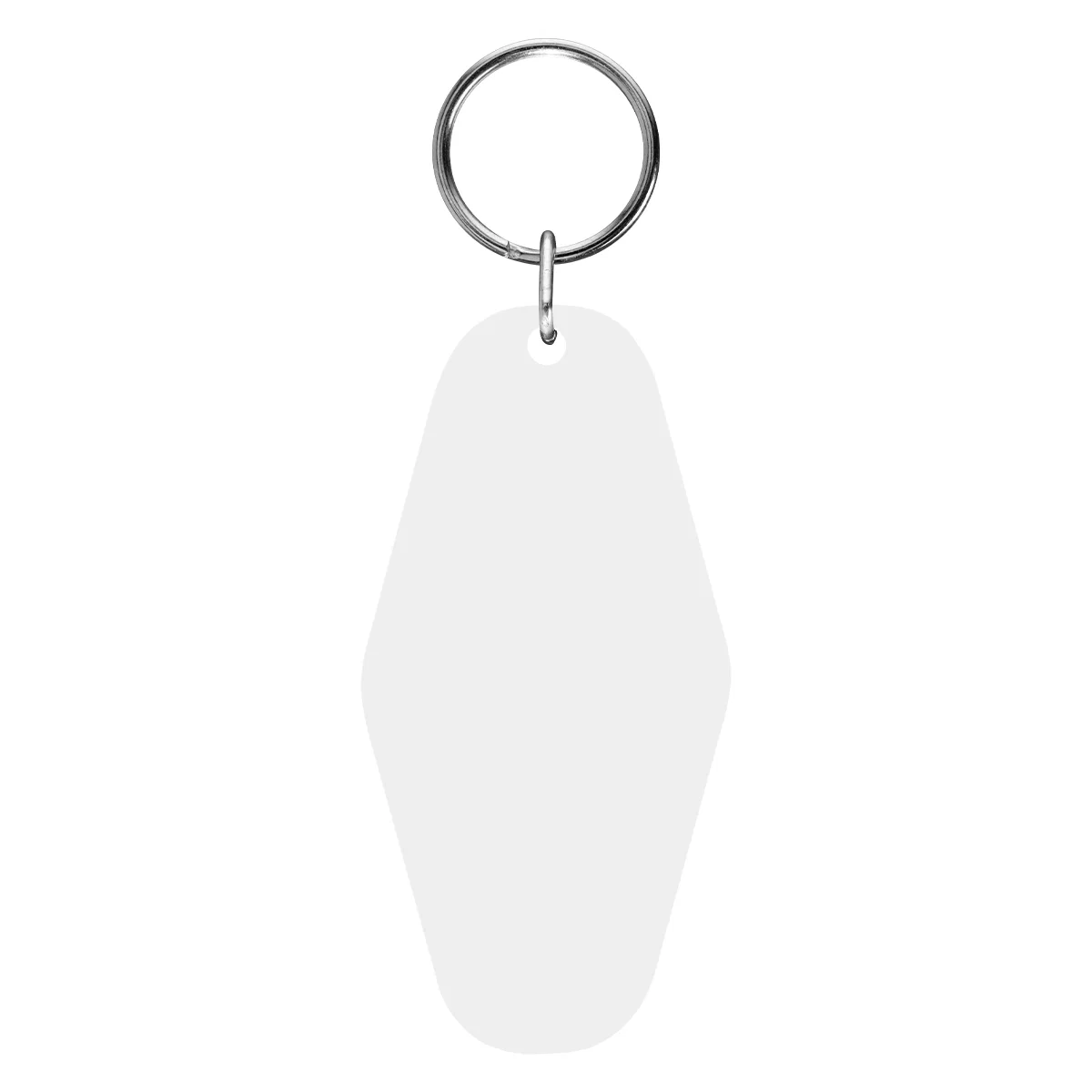 Attached to a ring with a room key