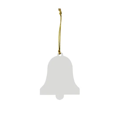 Hanging cord threaded through the top
