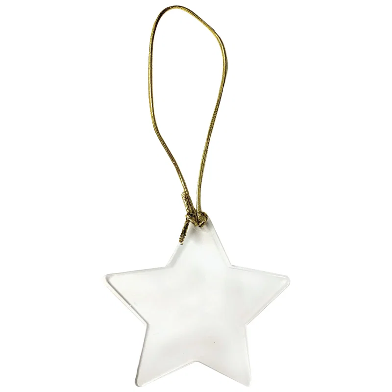 Acrylic Star Ornament — view 2