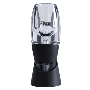 Acrylic Wine Decanter with Stand, 2" x 5.63" x 2", Full-Color Imprint