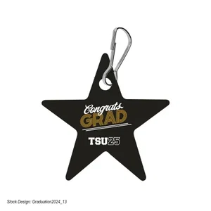 Acrylic Zipper Pull - Star