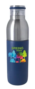 Custom Active 2-in-1 Vacuum Bottle Tumbler - 22 oz.