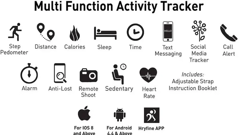 Activity Tracker Wristband 2.0 — view 5