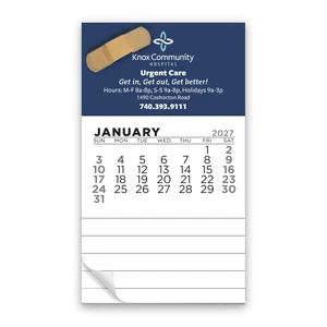 Add-A-Pad 12 Month Calendar Magnet, 3.5" x 6", Full-Color Imprint