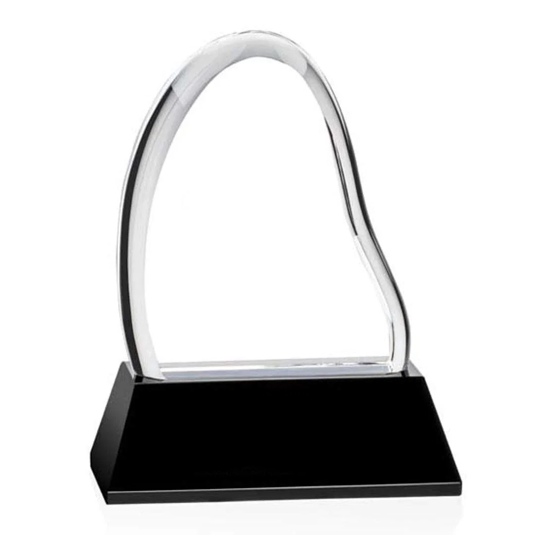 Custom Optical Crystal Iceberg Award, 6 by 7.25 Inches, awards for sales achievement awards