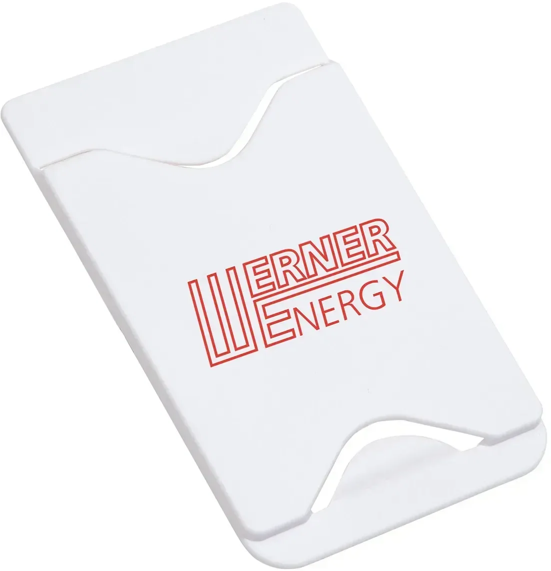 Custom card holder phone wallet stuck to back of a phone