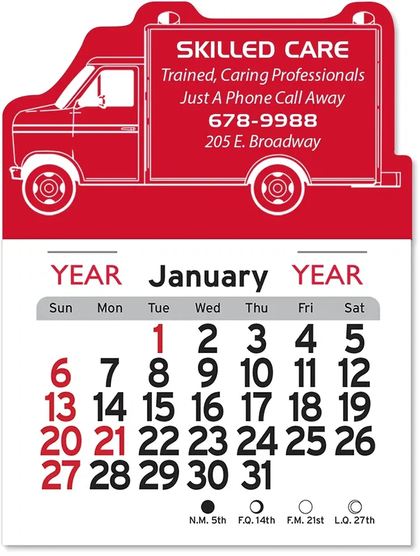 Custom Ambulance Calendar