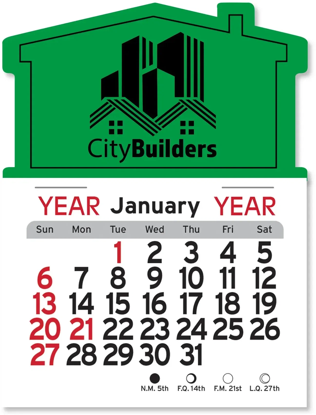 Custom House Calendar — view 2
