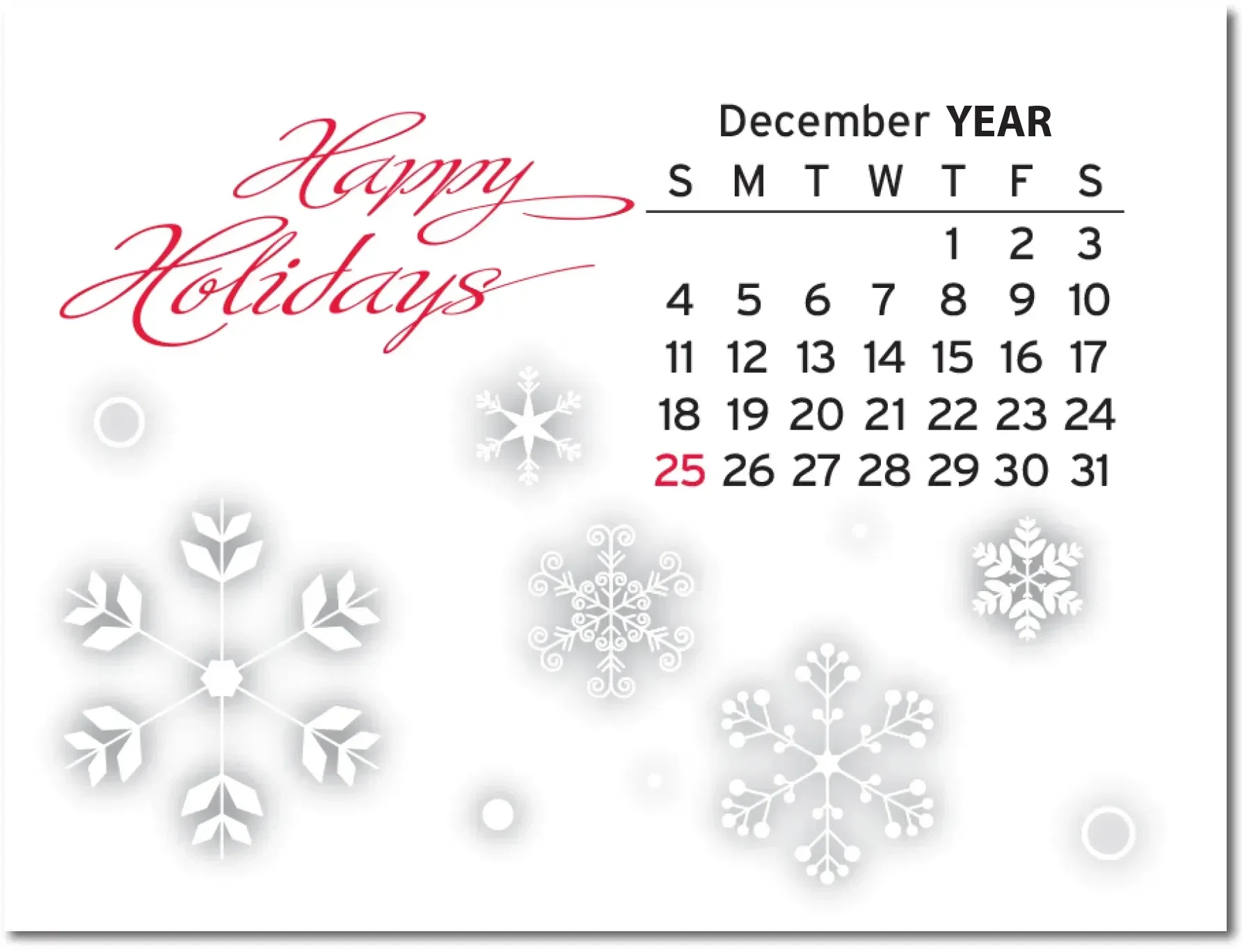Custom House Calendar — view 3
