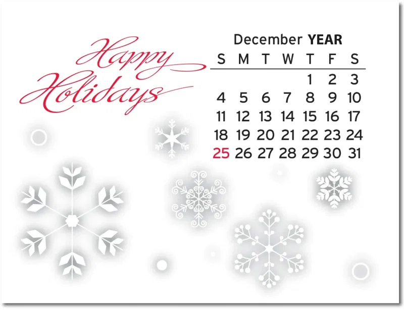 Custom House Calendar — view 3