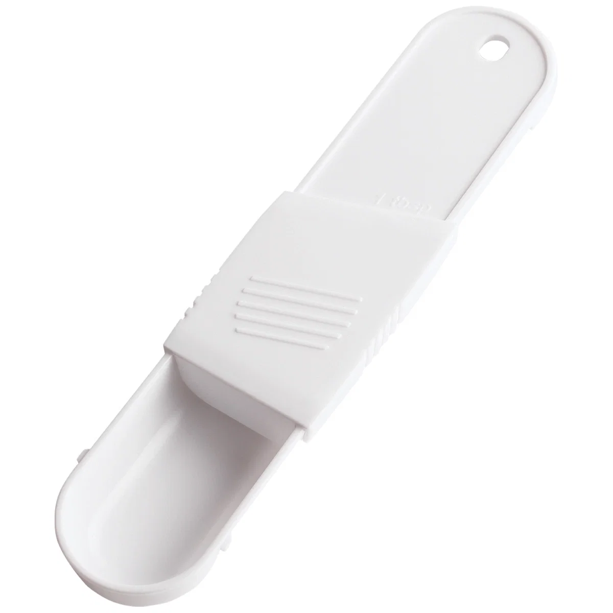Slider moved along the marked measurement scale