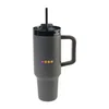 Adrian Travel Tumbler with Straw - 40 Oz. in Dark Grey