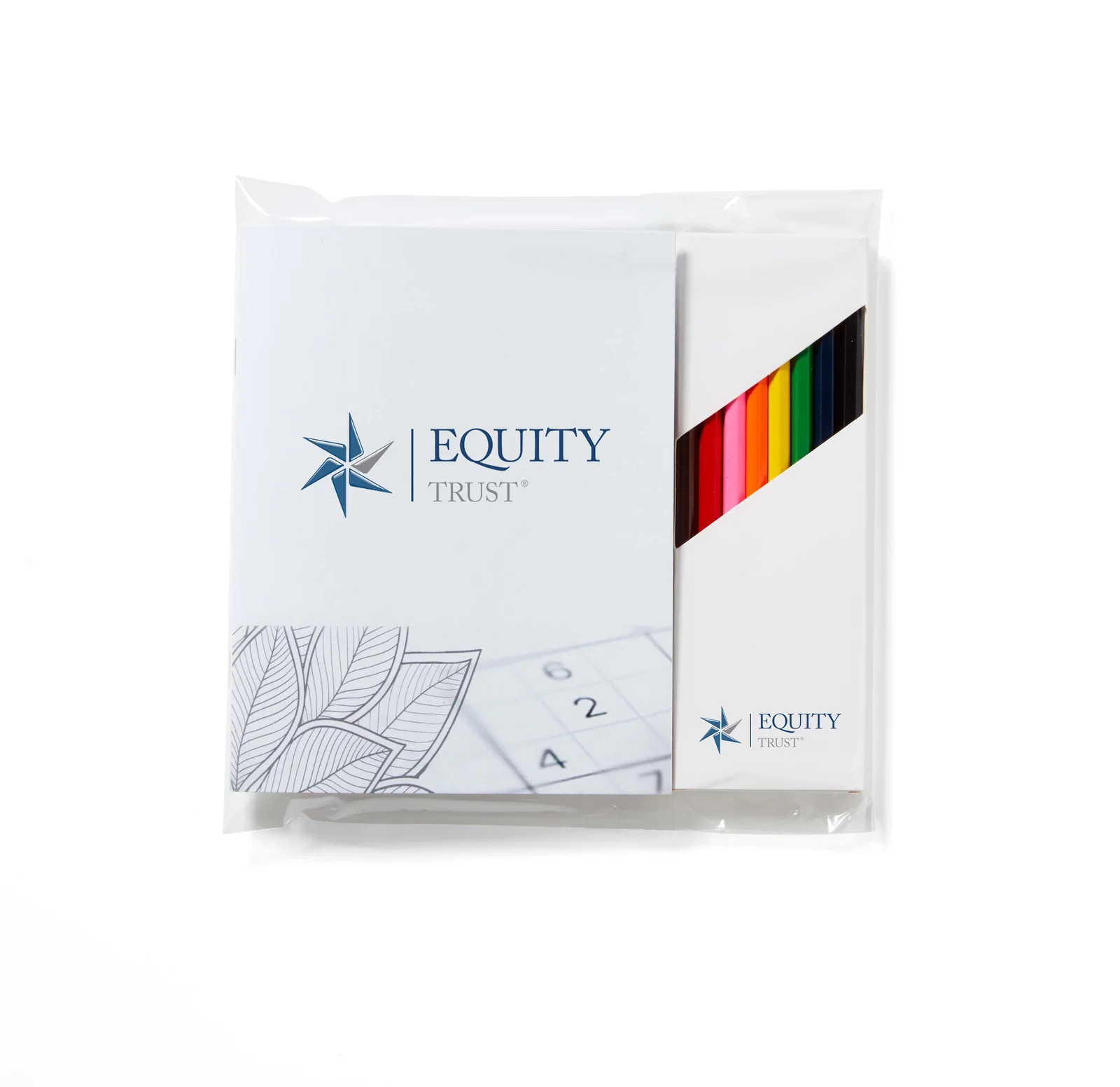 Adult Activity Journal Book & Colored Pencils
