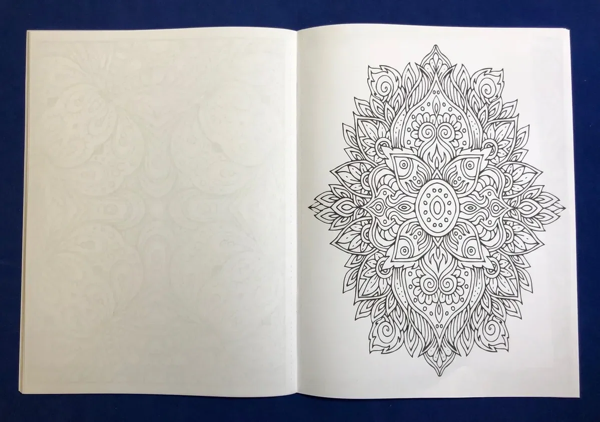 Adult Coloring Book - ZenDoodle Stress Relieving Coloring Book for Adults — view 2