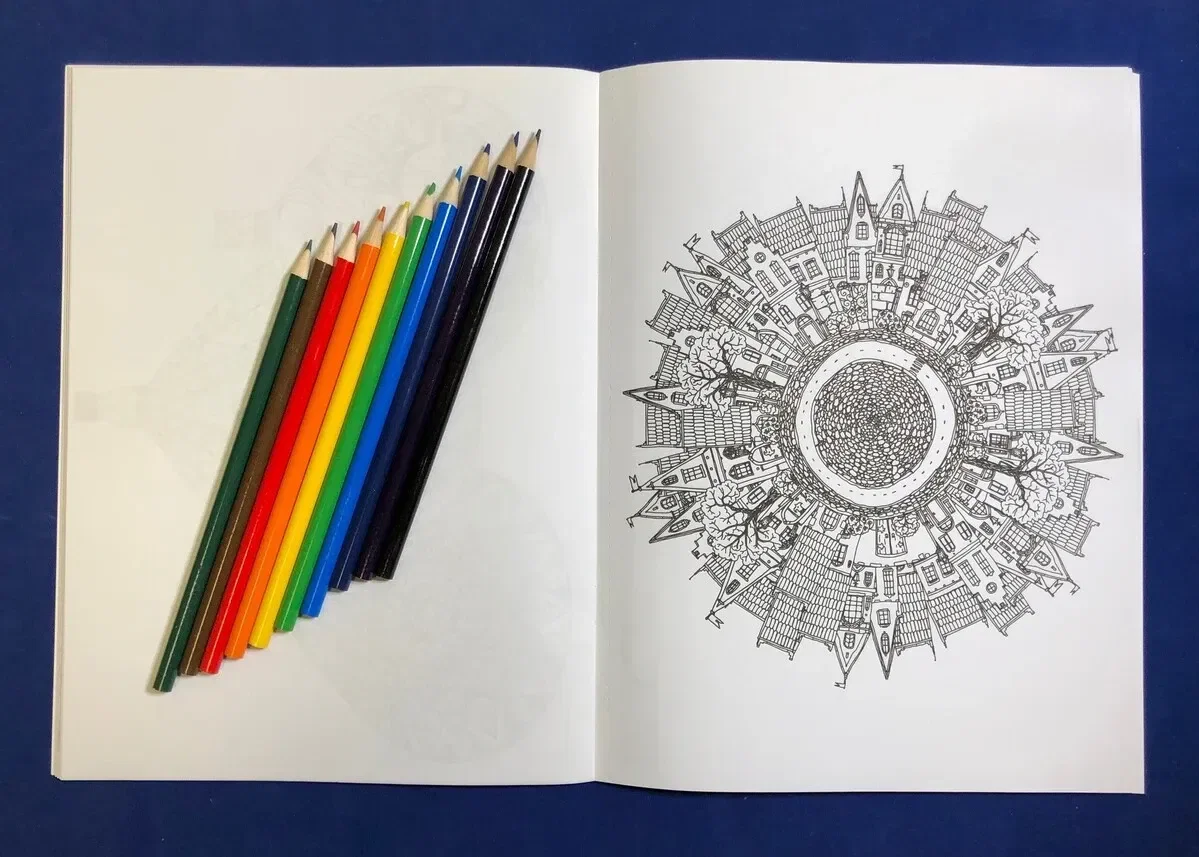 Adult Coloring Book - ZenDoodle Stress Relieving Coloring Book for Adults — view 4