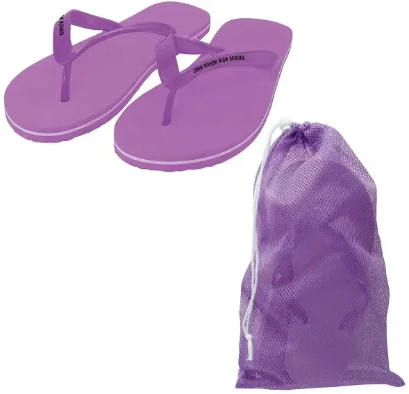 Customized Adult Flip Flops — view 2