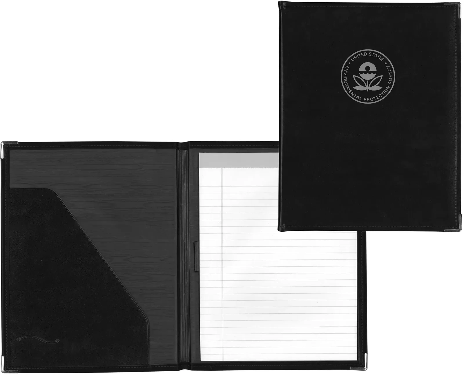Custom Turned-Edge Padfolio — view 2
