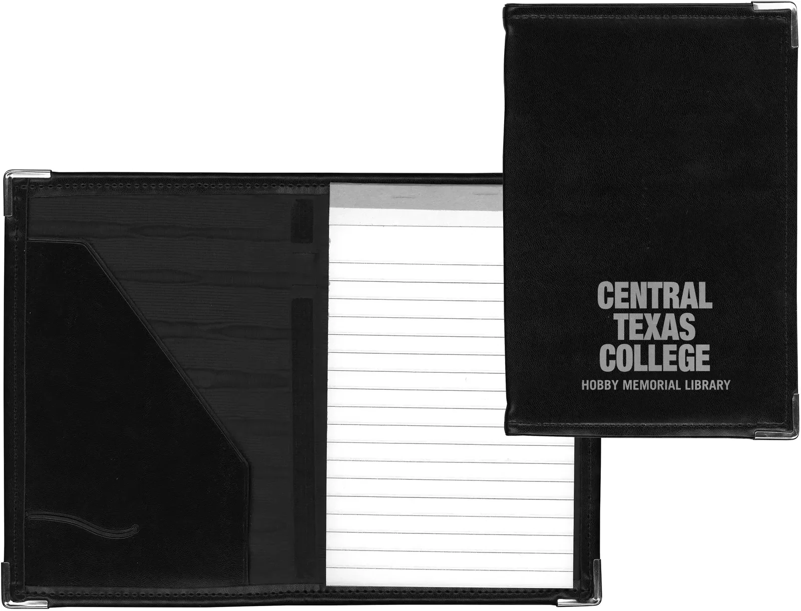 Custom Turned-Edge Junior Padfolio — view 2