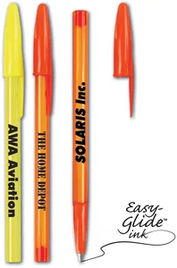Aero Promotional Crystal Cap Pen with Easy-Glide Ink
