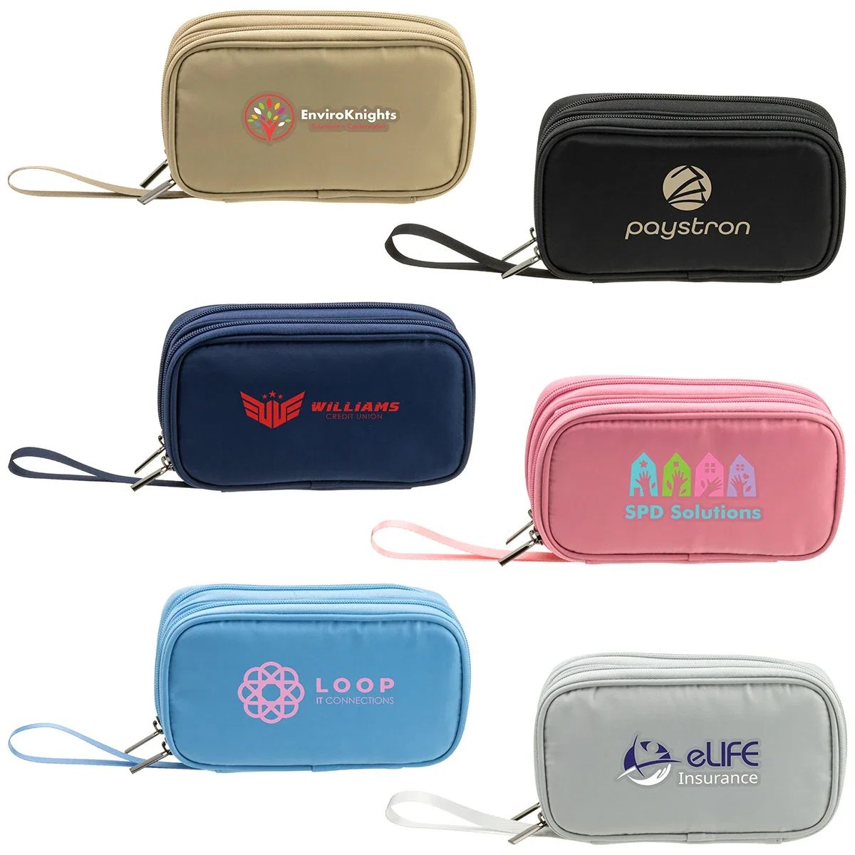 Side profile of the custom Aero LOFT Business First Tech Organizer
