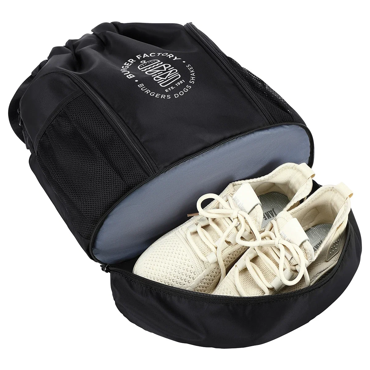 Aero LOFT DASH Sport Leisure Bag in use, carried over the shoulder