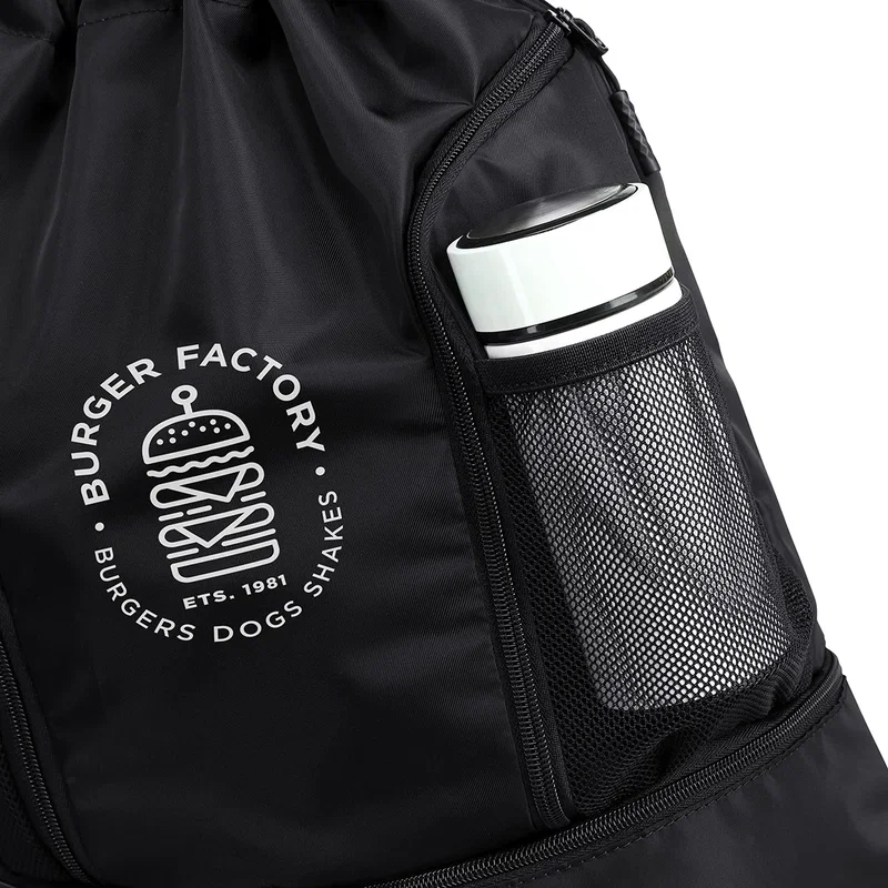 Angled view of the branded Aero LOFT DASH Sport Leisure Bag