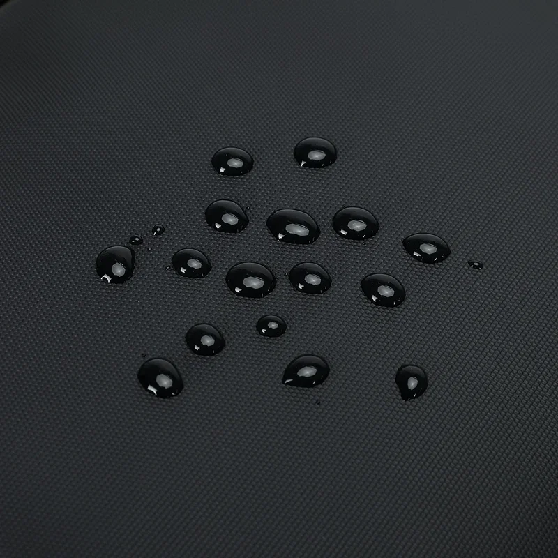 Close-up of the adjustable strap buckles on the Aero LOFT HYBRID Travel Backpack