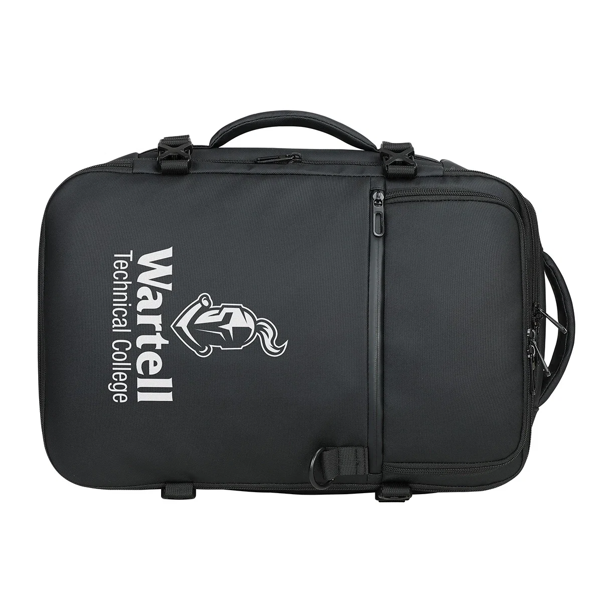 Back view of the Aero LOFT HYBRID Travel Backpack