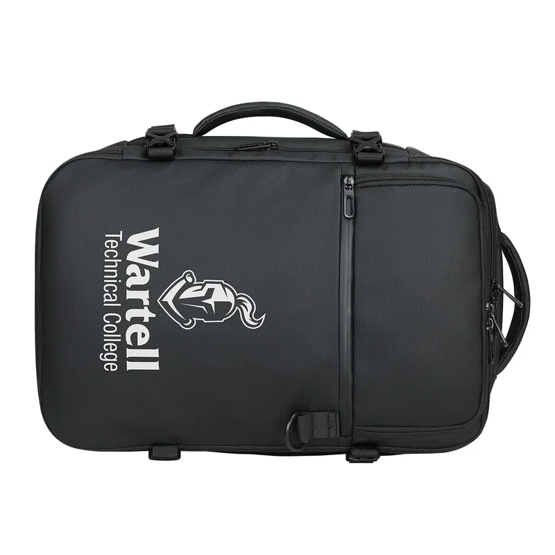 Back view of the Aero LOFT HYBRID Travel Backpack