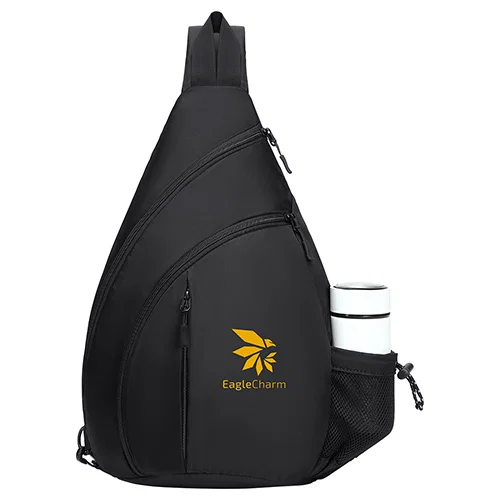 Custom Aero LOFT Metro crossbody sling backpack, front view