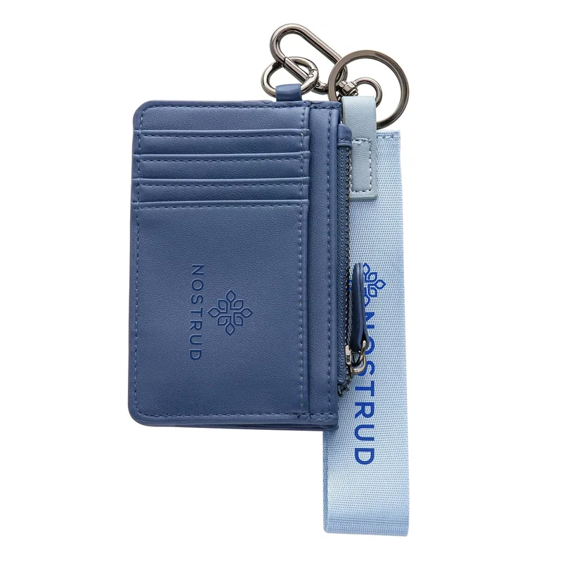 Close-up of the Aero LOFT Slim Card Wallet's stitching and edge detail
