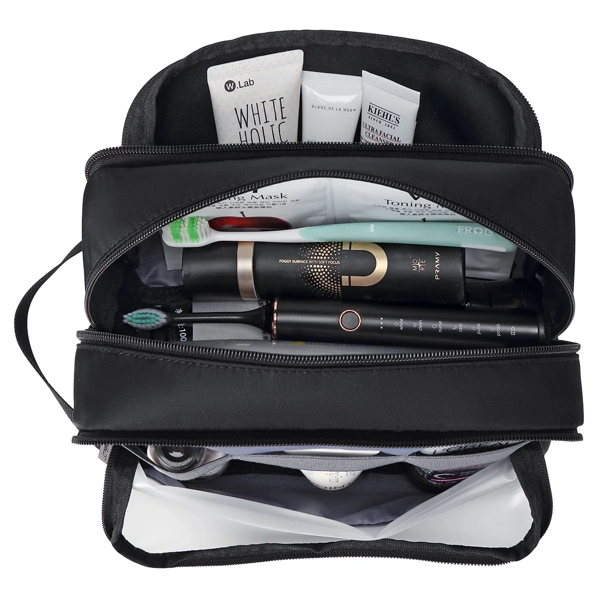 Aero LOFT Wet/Dry Toiletry Kit shown from the side profile