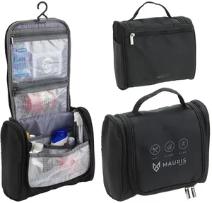 AeroLoft Jet Black Hanging Toiletry Kit