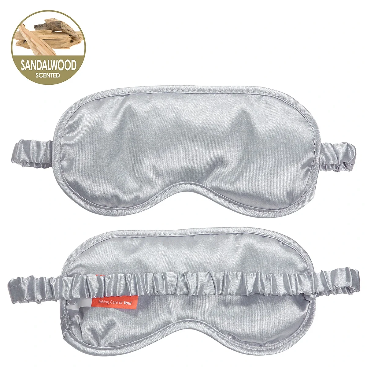 AeroLoft branded plush travel blanket and sleep mask, close-up of soft fleece detail