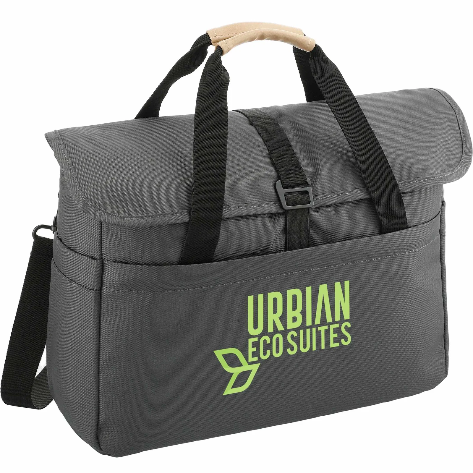 Aft Recycled 15" Computer Messenger Bag — view 15